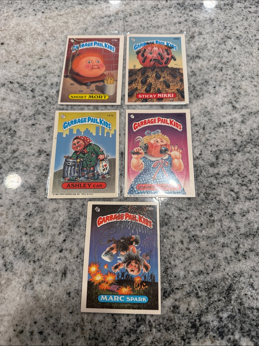 Garbage Pail Kids Trading Card Lot